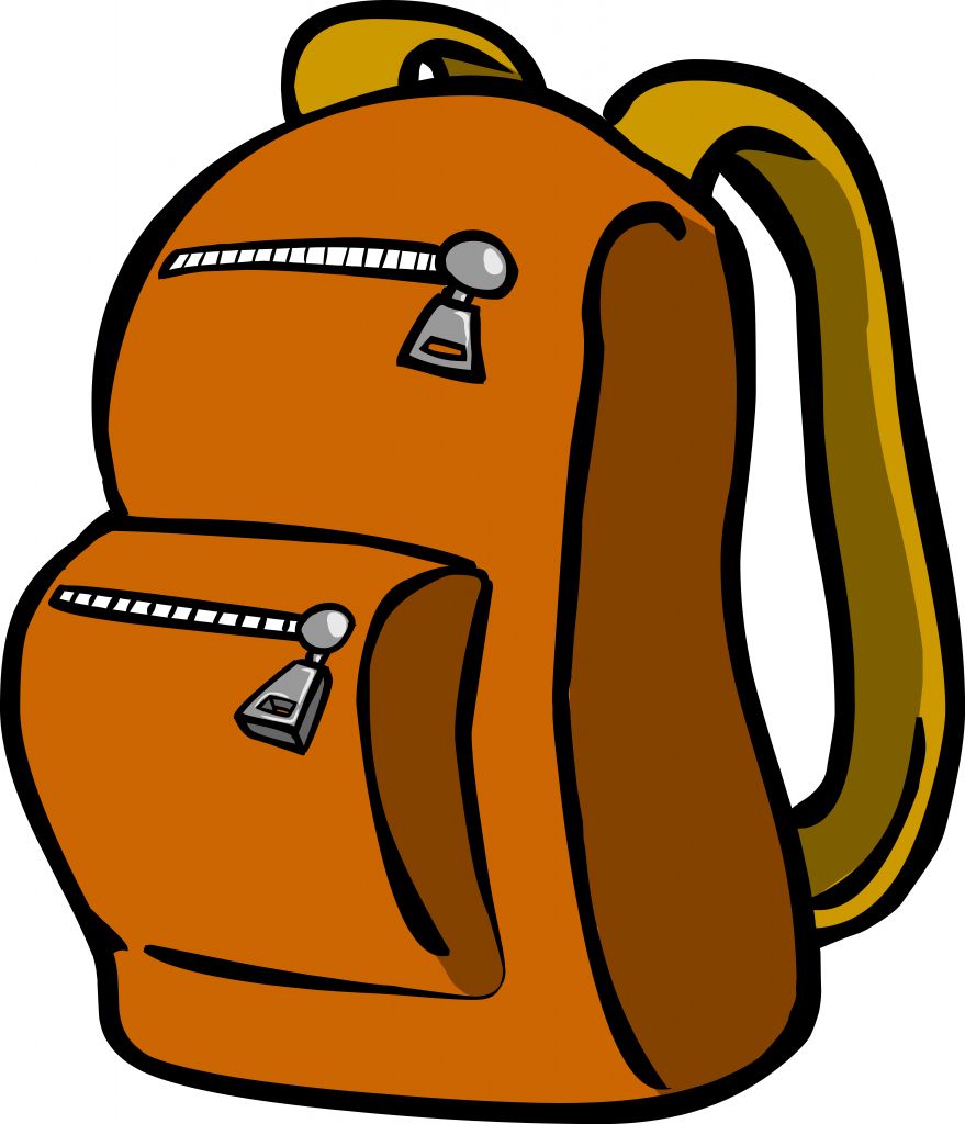 Clip art backpack clipart 2 clipartcow 