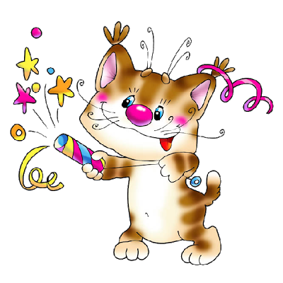 party cat clipart - Clip Art Library