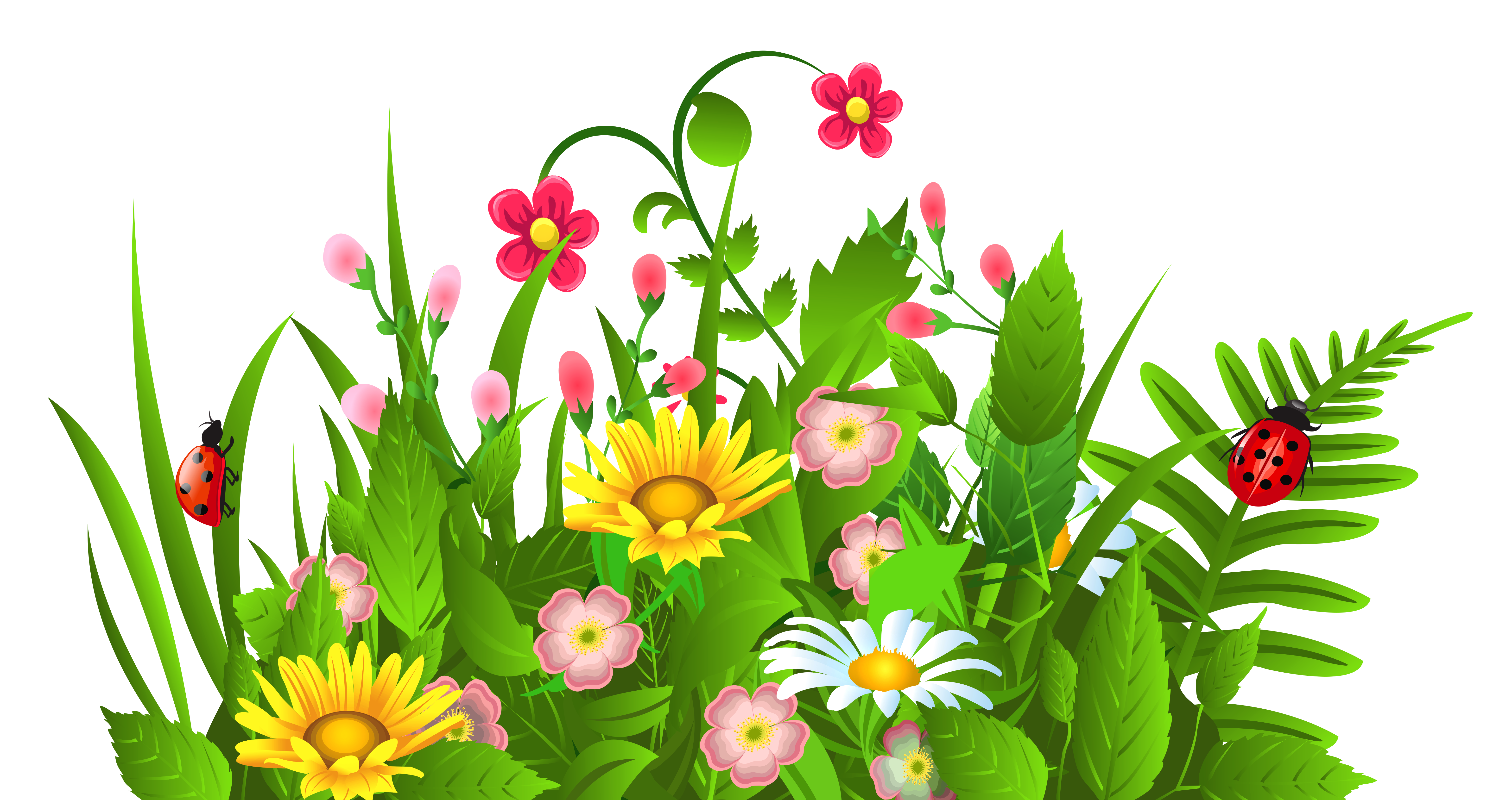 free clipart backgrounds flowers