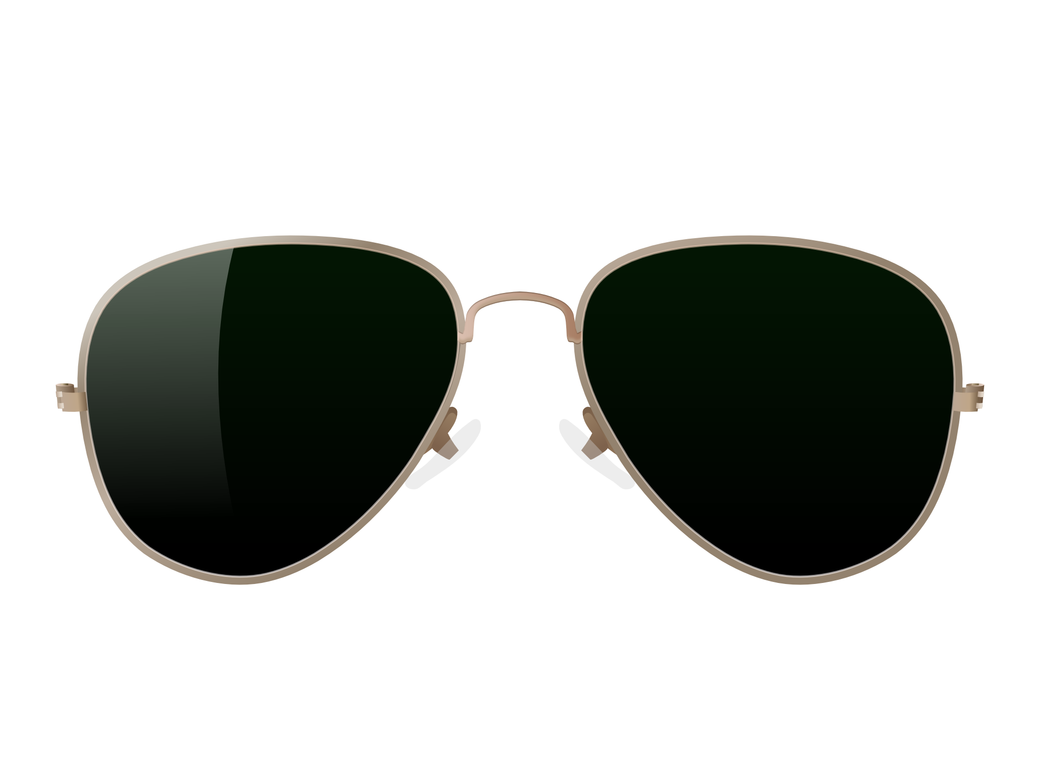Free aviator sunglasses clipart 