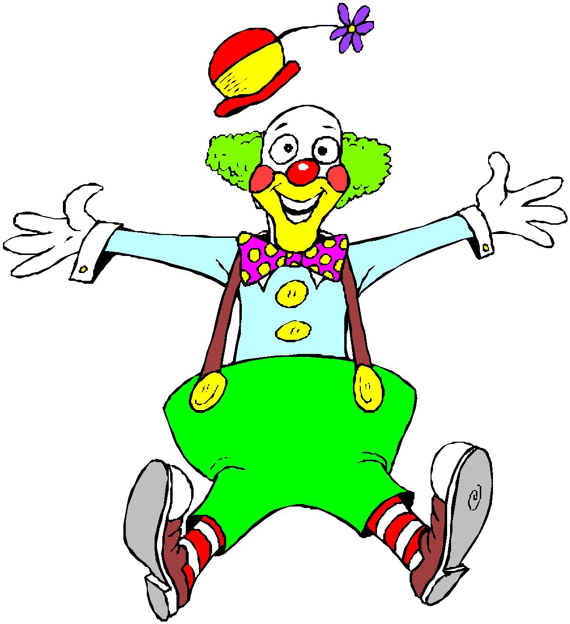 Clown Clipart Black And White 
