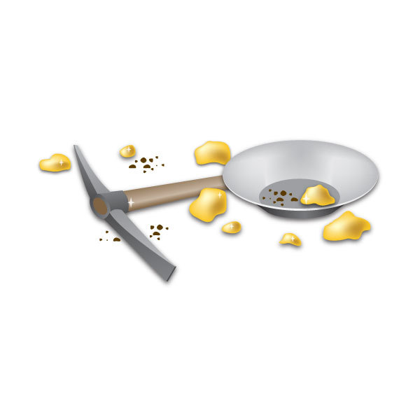 Gold Mining Clipart 