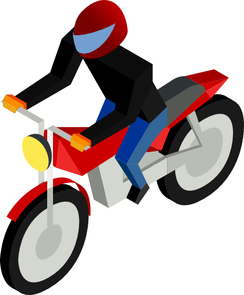 Motorcycle Clip Art Free 