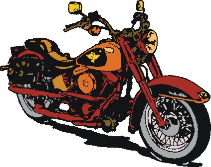 Motorcycle clip art free download 