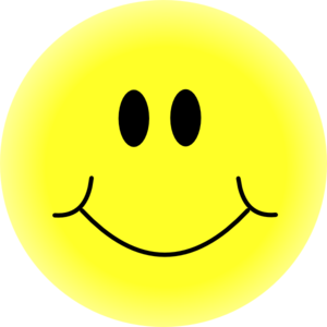 Happy face clipart free 