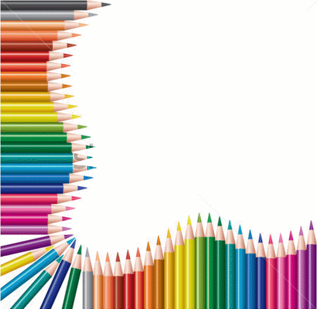 Crayons de couleurs clipart 