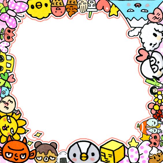 Mix kawaii frame ! 