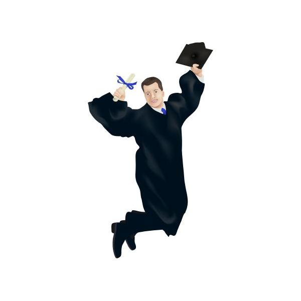 Cartoon graduation clip art 