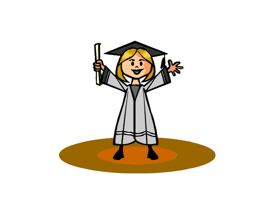 Animated graduation clipart 
