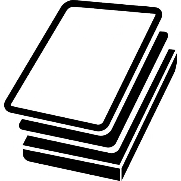 Stack icon clipart 