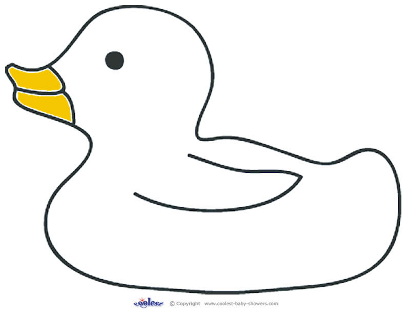 Free Printable Duck Pattern Template 3319