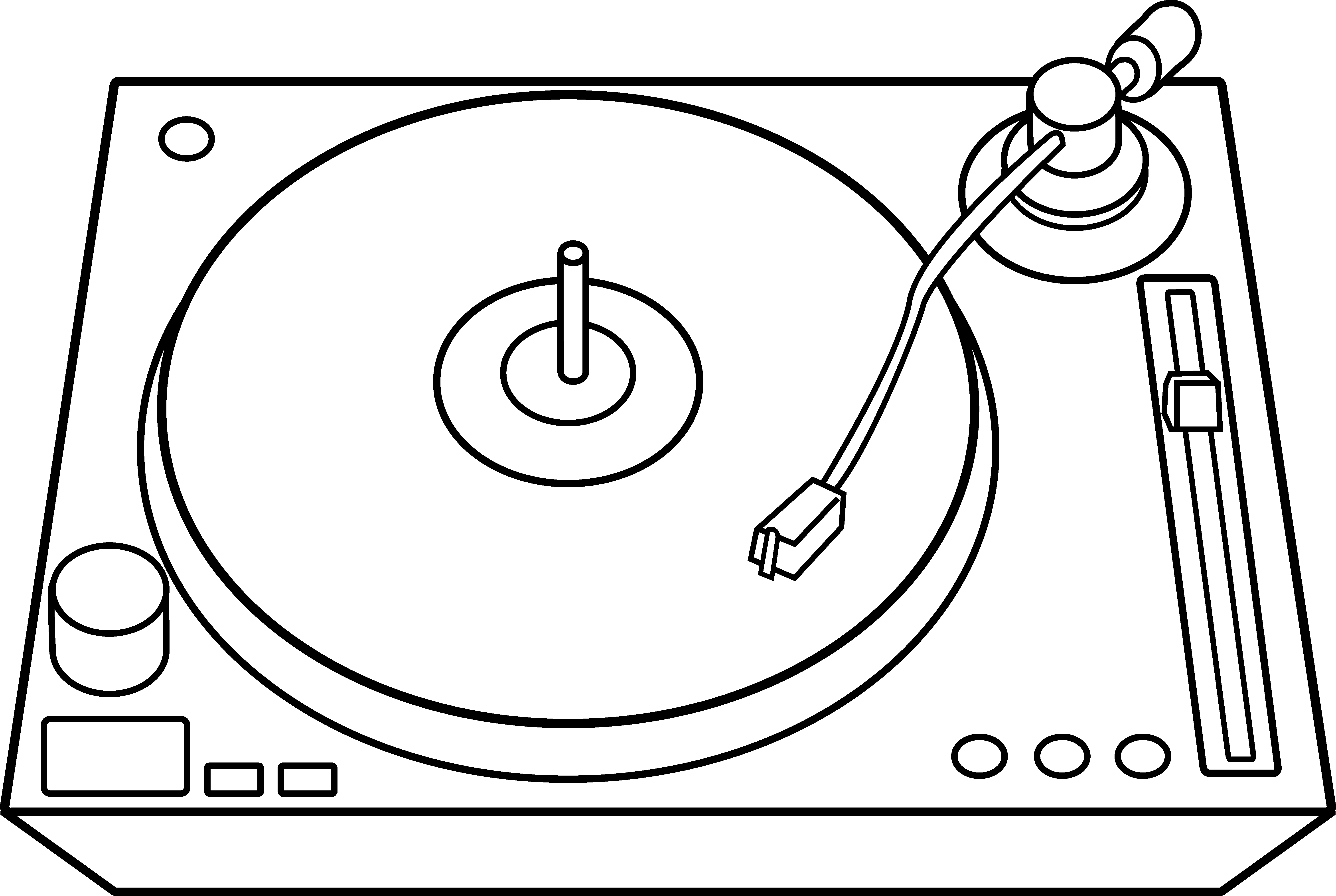 Clip Arts Related To : dj record png. 