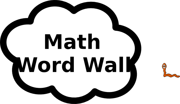 Math Word Wall Clip Art at Clker 