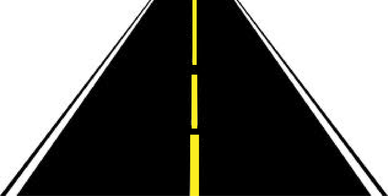 Clipart Straight Road 