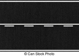 Straight road verticle clipart 