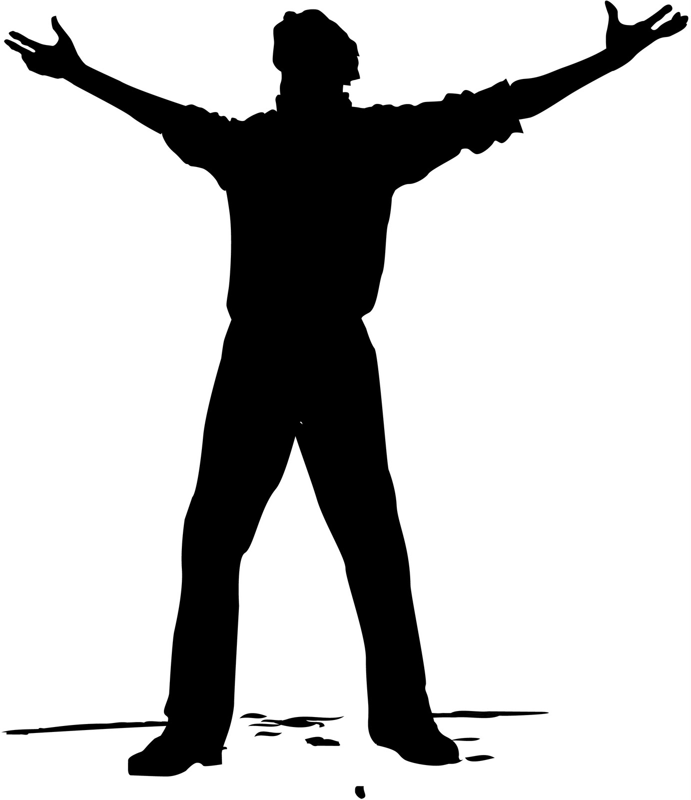 Men Worship Clipart 