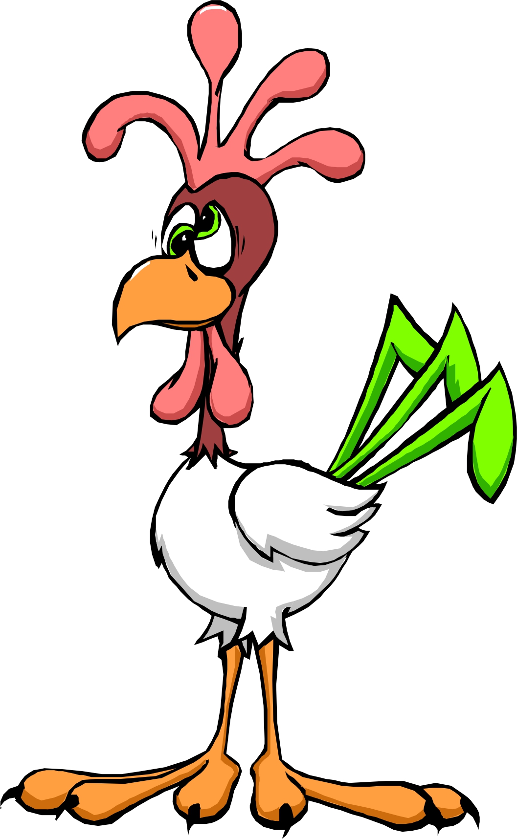 Clip Arts Related To : clipart chicken face. 