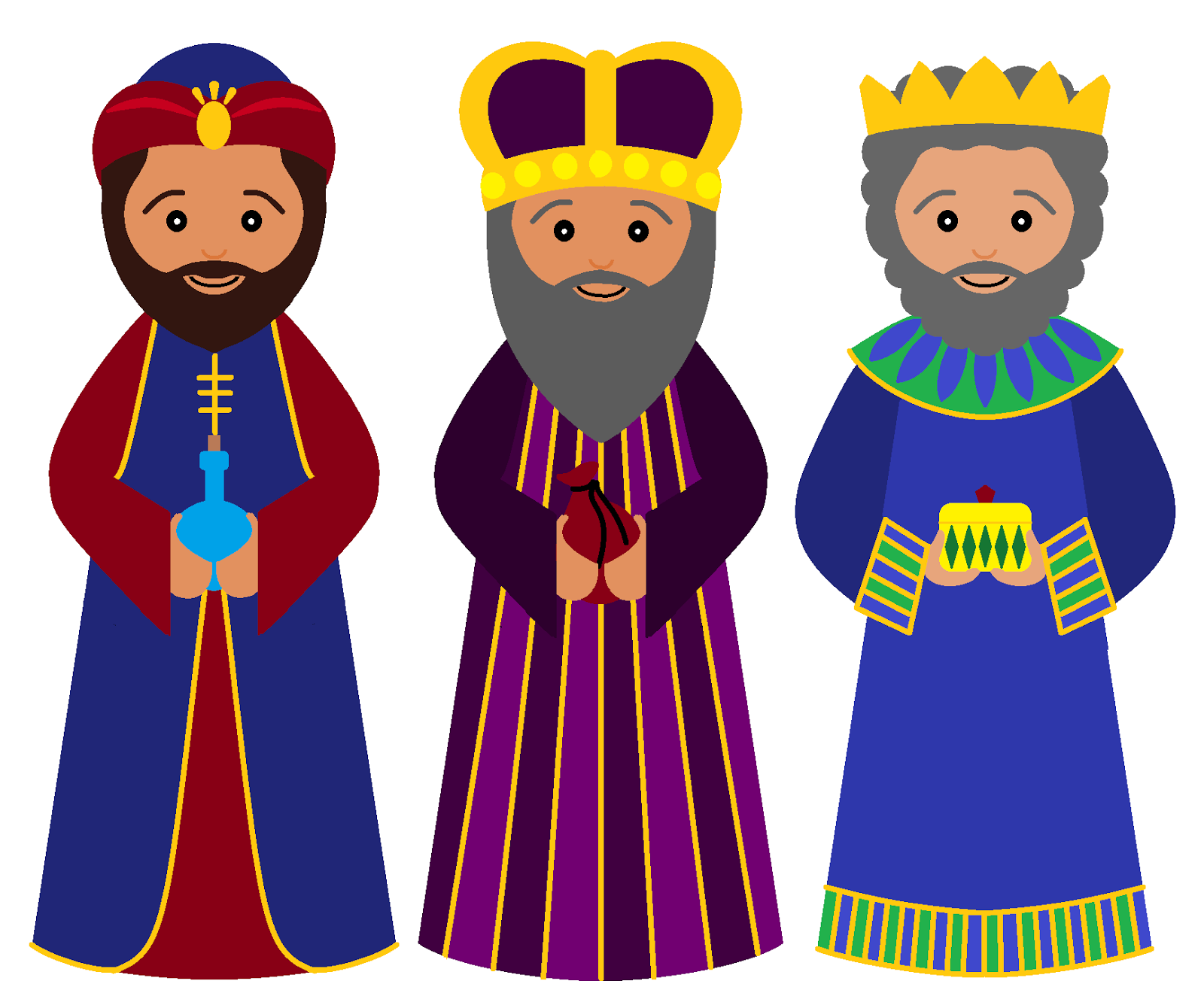 Three kings clip art 