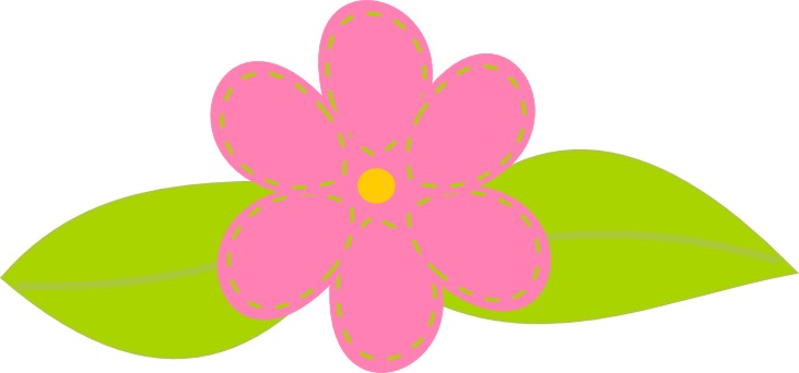 Free printable flower clipart with transparent background 