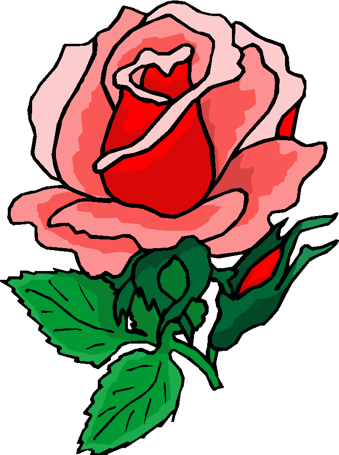 january flower clipart beautiful red rose free flower clipart free 