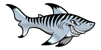 Animated shark clipart 