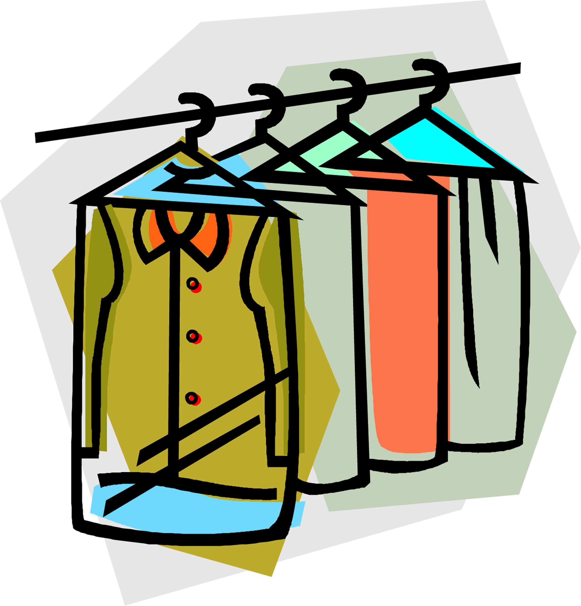 Dry Cleaning Clip Art 