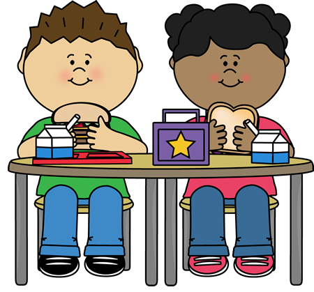 Students Eating Clipart 