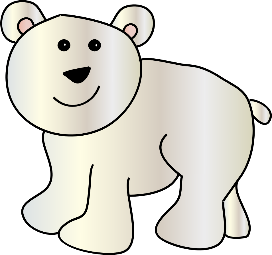 Polar bear winter clipart clipart kid 