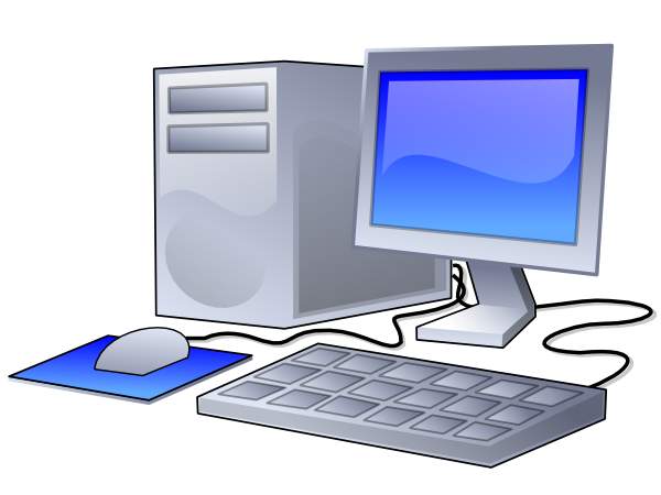 Clipart of a computer 