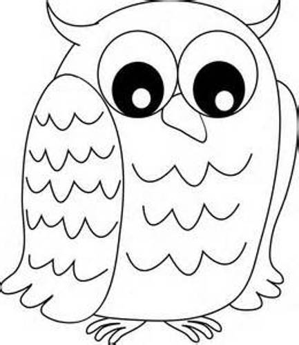 owl clip art outline - photo #42