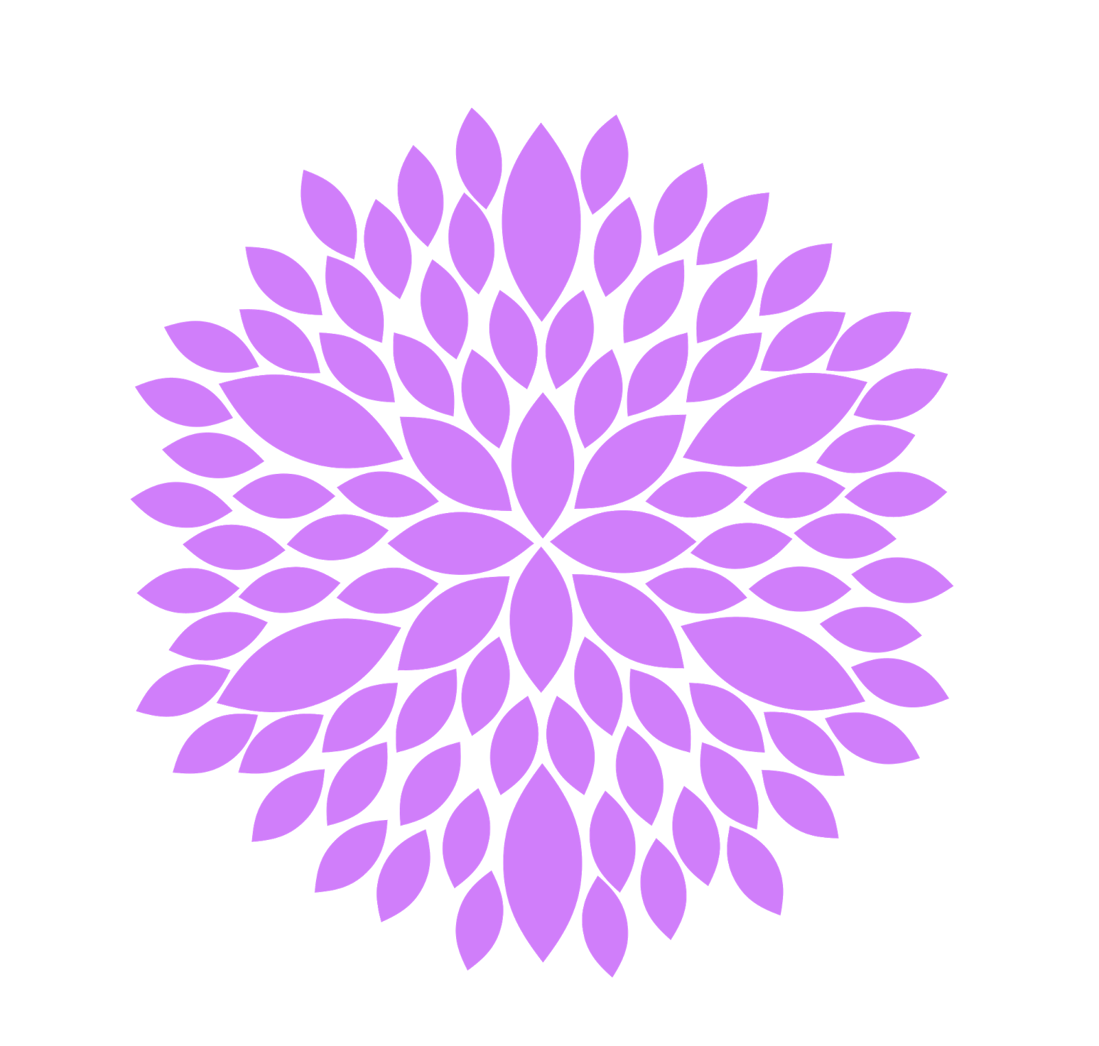 Purple Flower Clip Art 