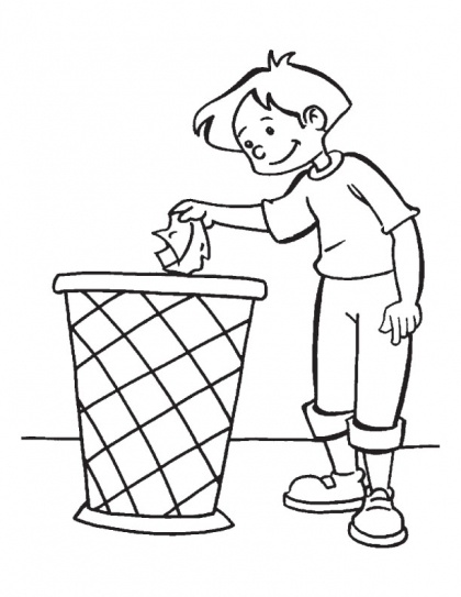 Keep your classroom clean clipart 