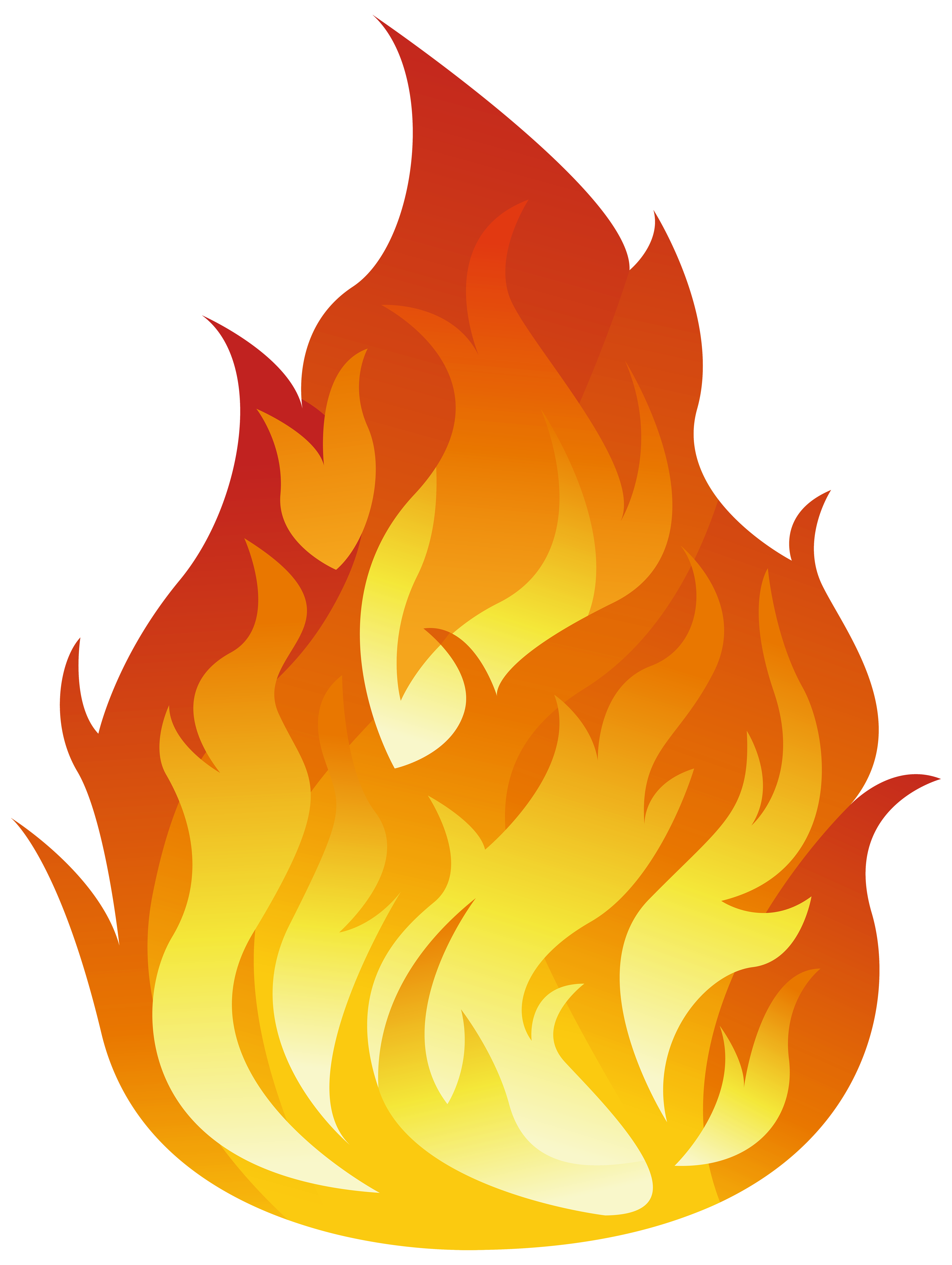 fire transparent background - Clip Art Library