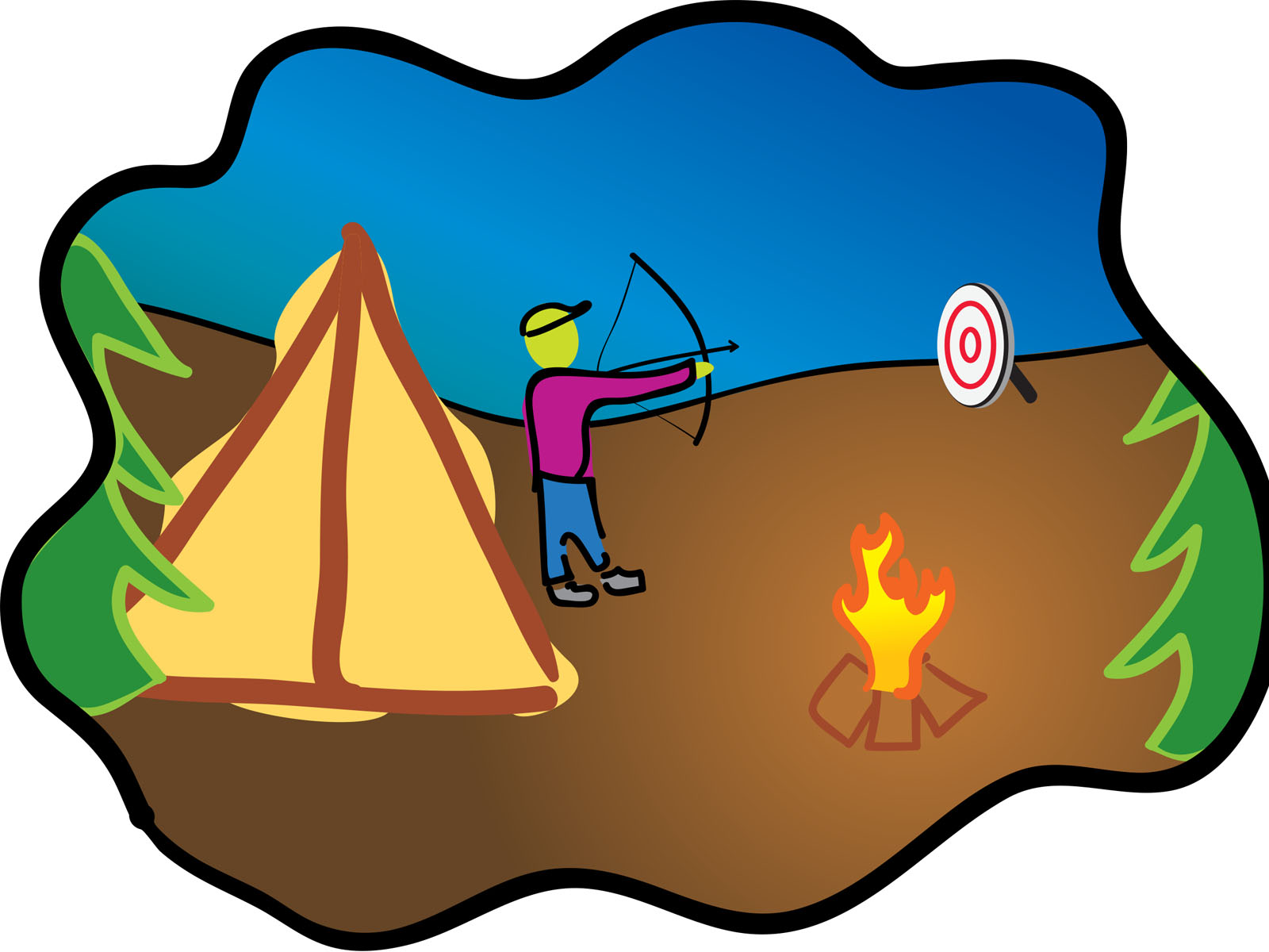 Free Funny Camping Cliparts Download Free Clip Art Free