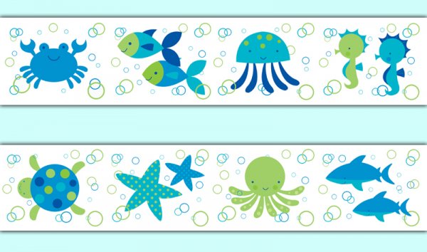 ocean border clipart