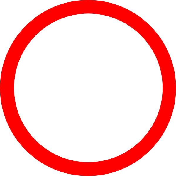 Red Circle Clip Art at Clker 