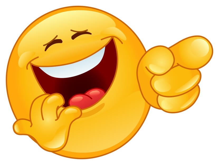Laughing faces clip art 