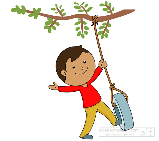 Image result for tree swing clipart