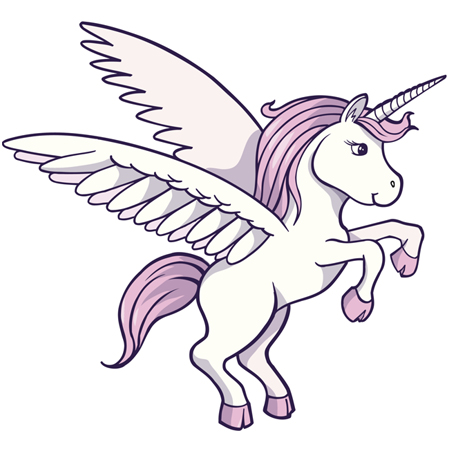 unicorns cartoons - Clip Art Library