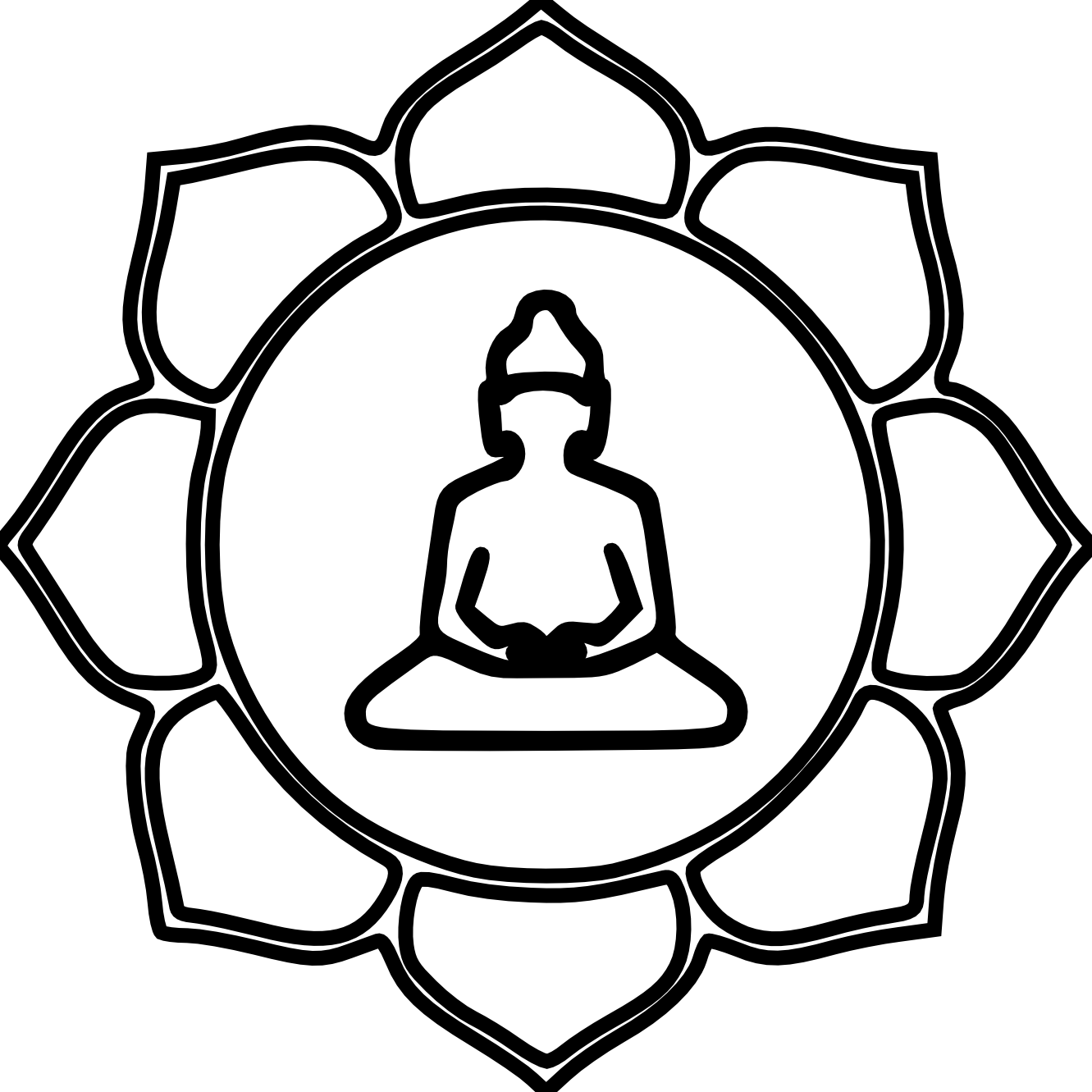 Buddhism symbol clipart 