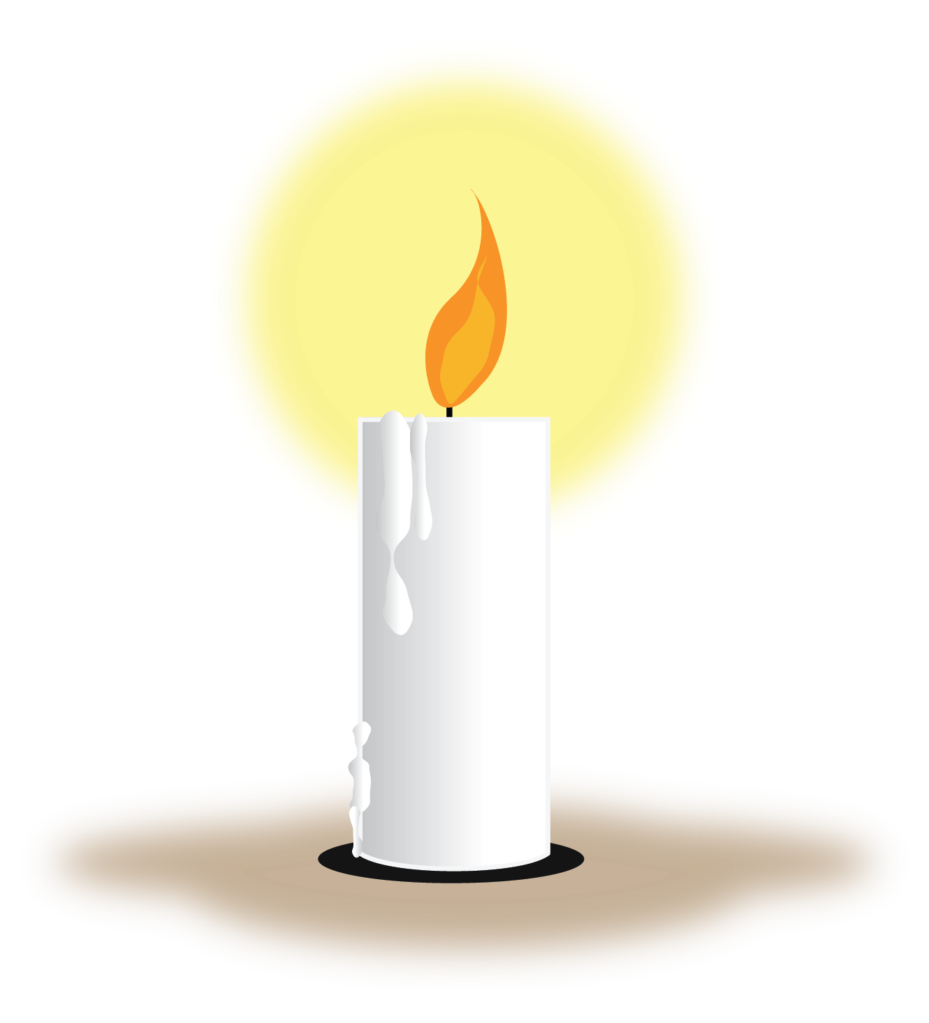 Free to Use  Public Domain Candle Clip Art 