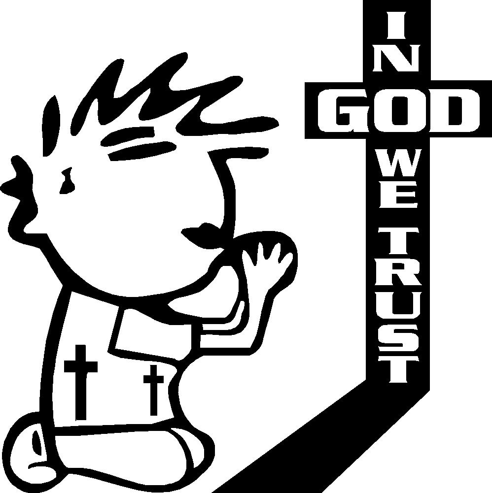 In god we trust clipart 