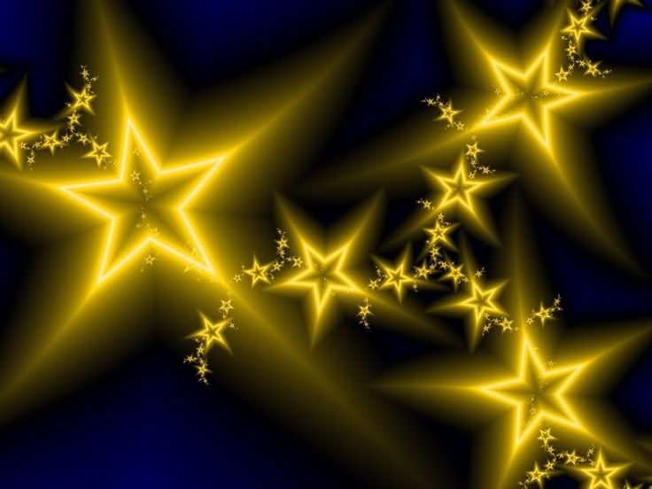 Moving stars clipart 