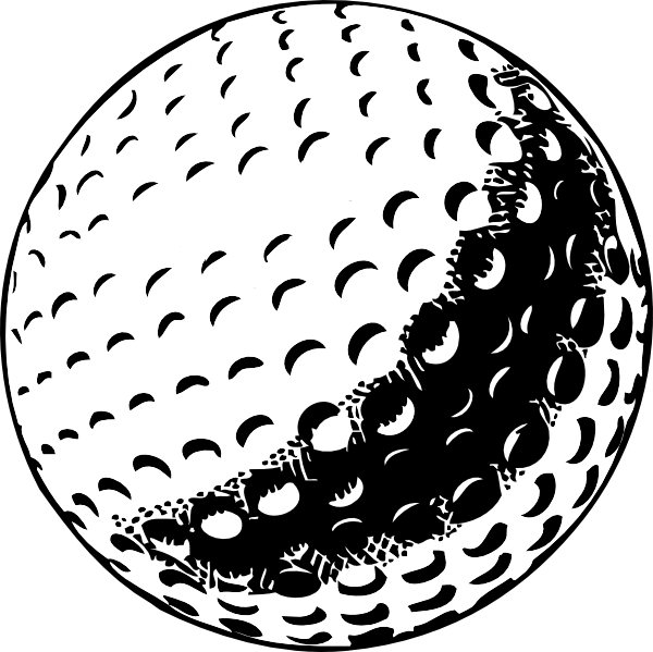 Clip art golf ball on tee clipart kid 