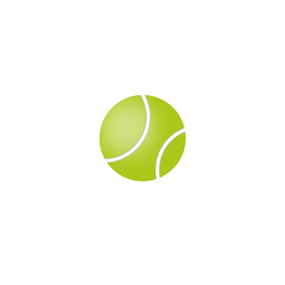 Tennis ball clipart with transparent background 
