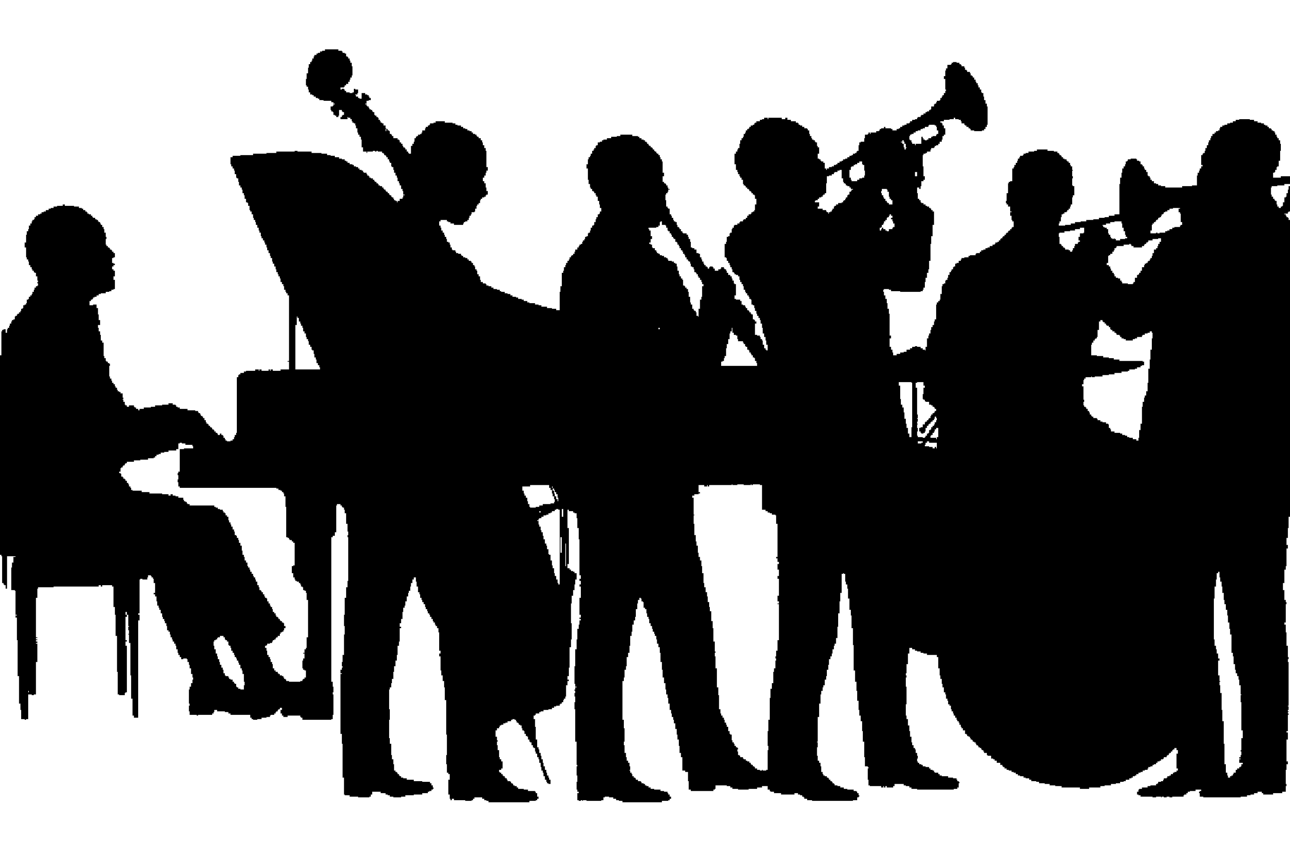 Jazz band clip art 