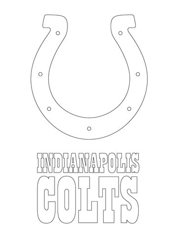 Indianapolis colts logo clip art 