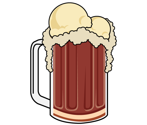 ice cream float clip art - Clip Art Library