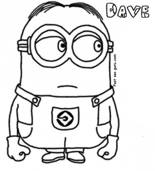 Minions clipart to print 