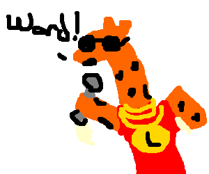 Rapstar Giraffe 